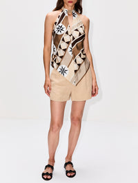 Beatrice Short,NILI LOTAN,KHAKI,Image 2