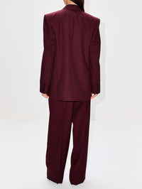 Blazer,SAINT LAURENT,WINE,Image 3