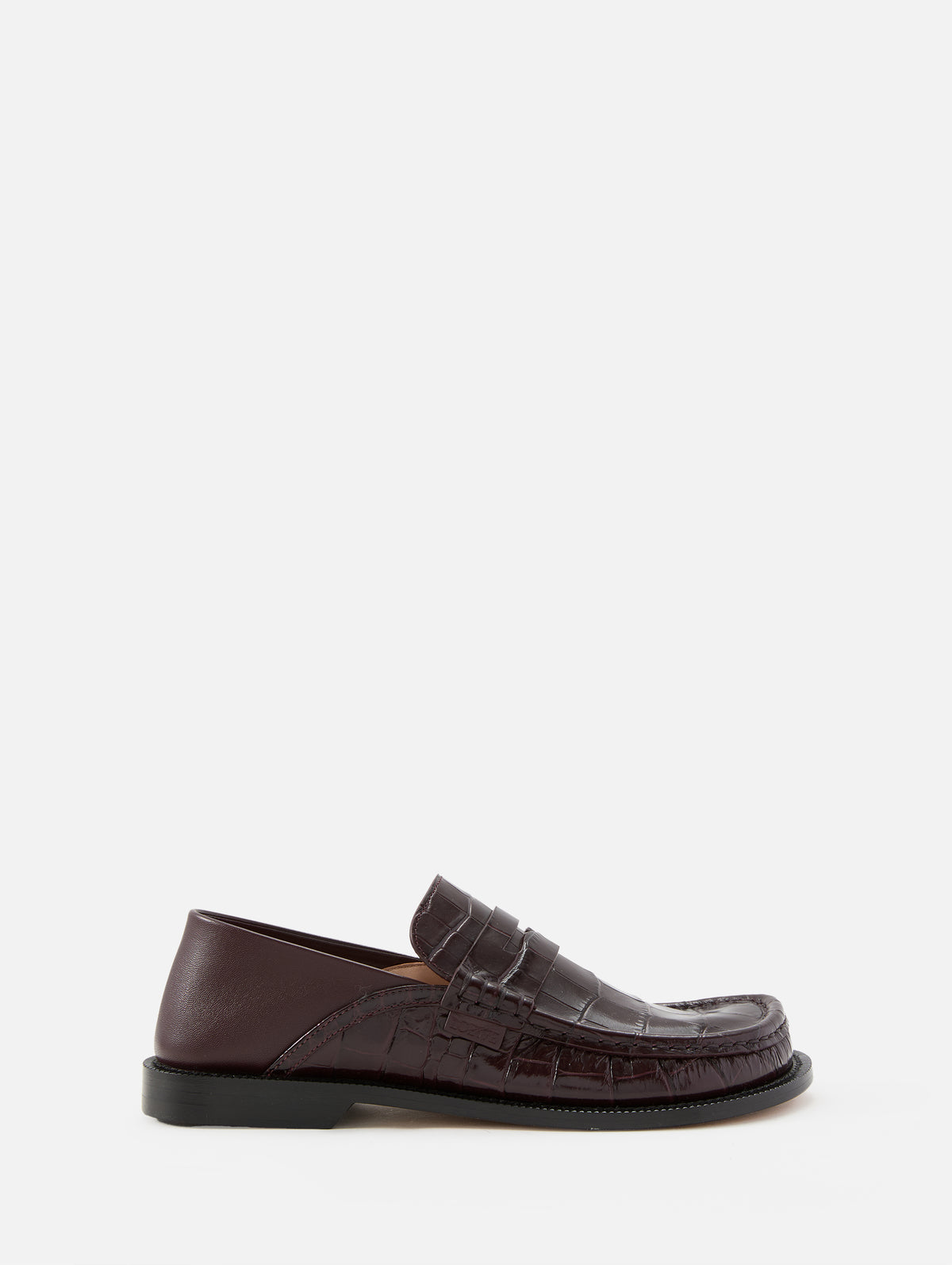 Campo Loafer,LOEWE,BURGUNDY,Image 1