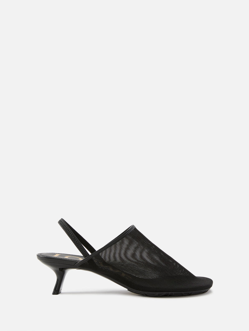 Petal Mesh Slingback Mule 45mm