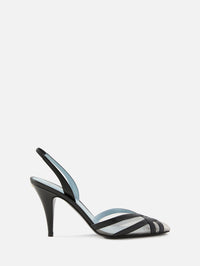 Garavani Slingback Heel,VALENTINO GARAVANI,NERO/NUDE,Image 1