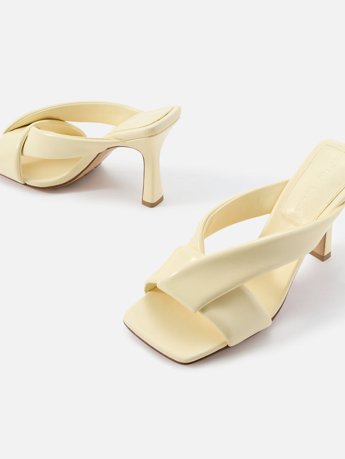 Riva Mule 90mm,BOTTEGA VENETA,CAMOMILE,Image 1