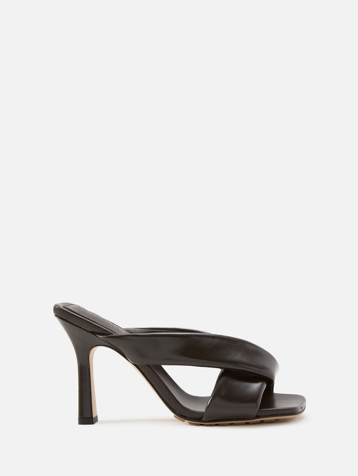Riva Mule 90mm,BOTTEGA VENETA,FONDANT,Image 1