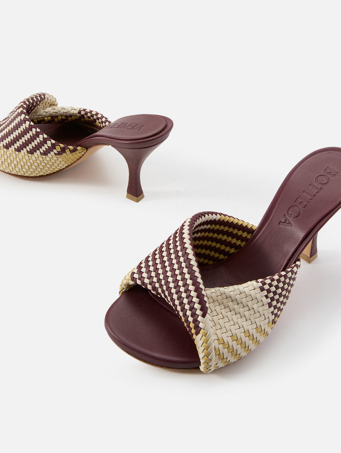 Blink Mule Sandal 80mm,BOTTEGA VENETA,TARTAN,Image 1