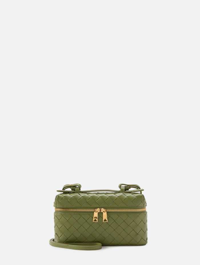 Bang Bang Vanity Case,BOTTEGA VENETA,MATCHA,Image 1
