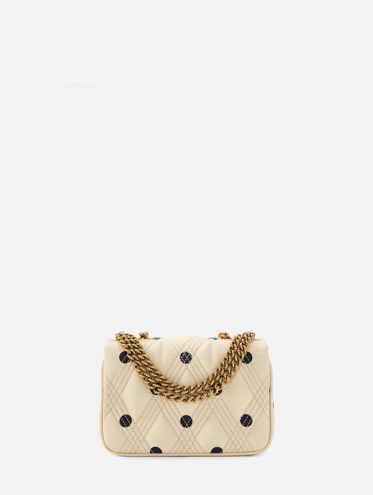 Small Quilted Shoulder Bag,VALENTINO GARAVANI,IVORY/NERO,Image 2