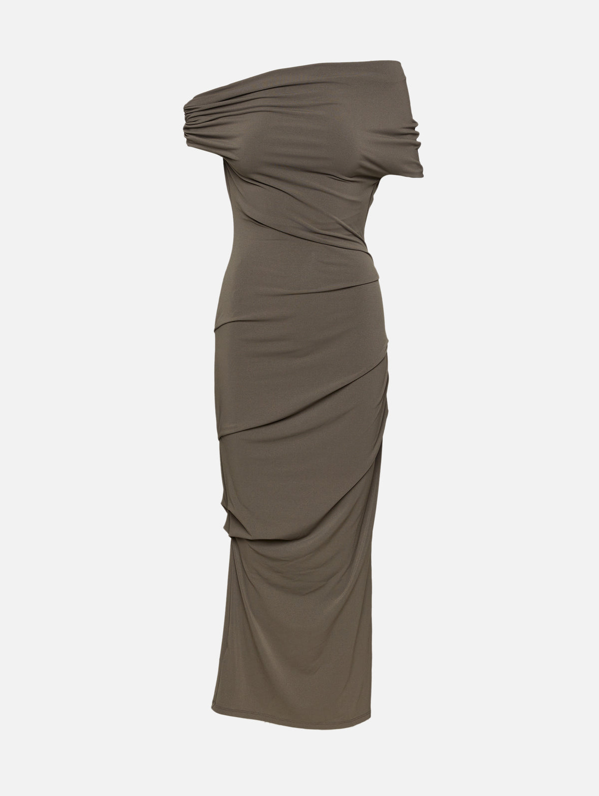Elemental Ida Dress,PARIS GEORGIA,MUSHROOM,Image 1