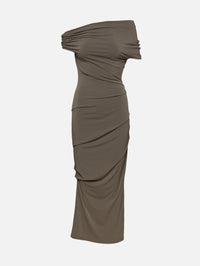 Elemental Ida Dress,PARIS GEORGIA,MUSHROOM,Image 1