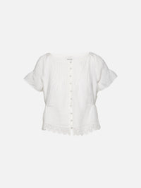 Grace Blouse,POSSE,VINTAGE WHITE,Image 1