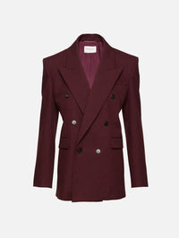 Blazer,SAINT LAURENT,WINE,Image 1