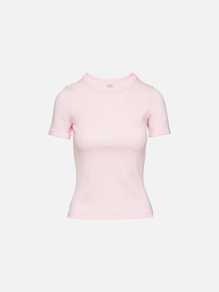 Car Tee,FLORE FLORE,BABY PINK,Image 1