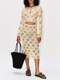 Floral Crochet Skirt,CALLE DEL MAR,JASMINE,Image 2