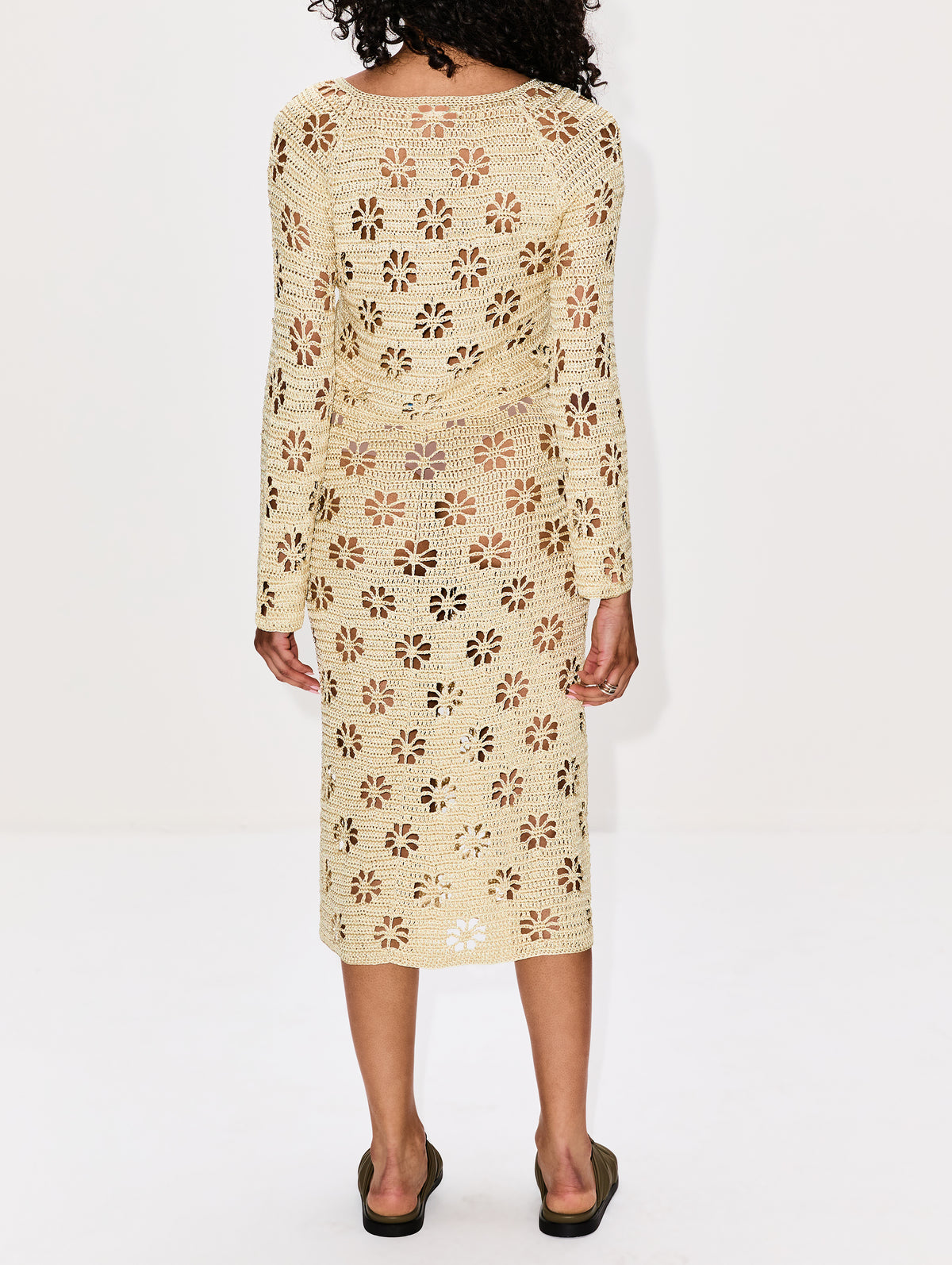 Floral Crochet Skirt,CALLE DEL MAR,JASMINE,Image 4