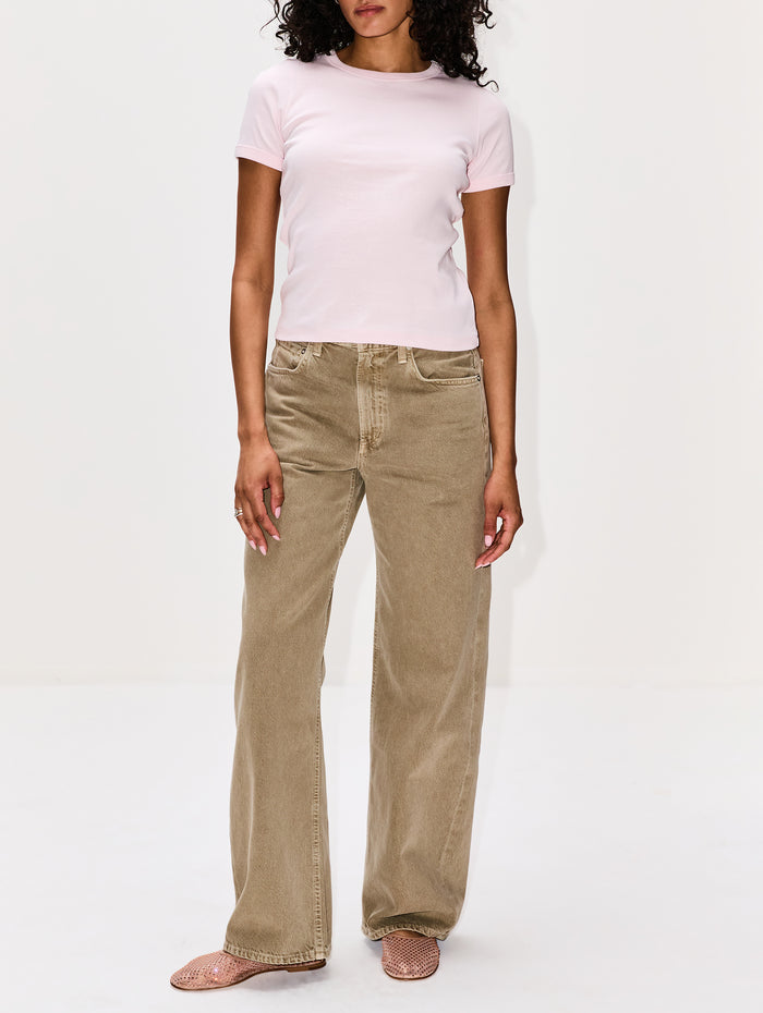 Car Tee,FLORE FLORE,BABY PINK,Image 1