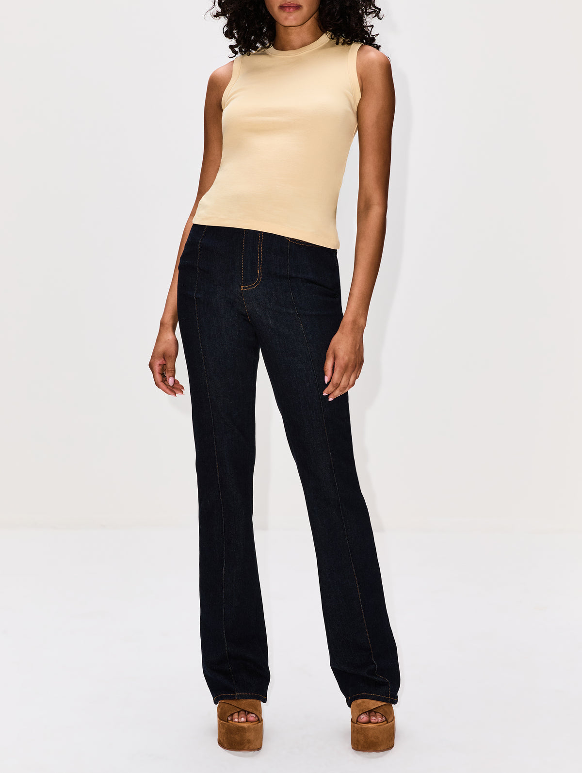 Esme Tank,FLORE FLORE,BUTTER,Image 2