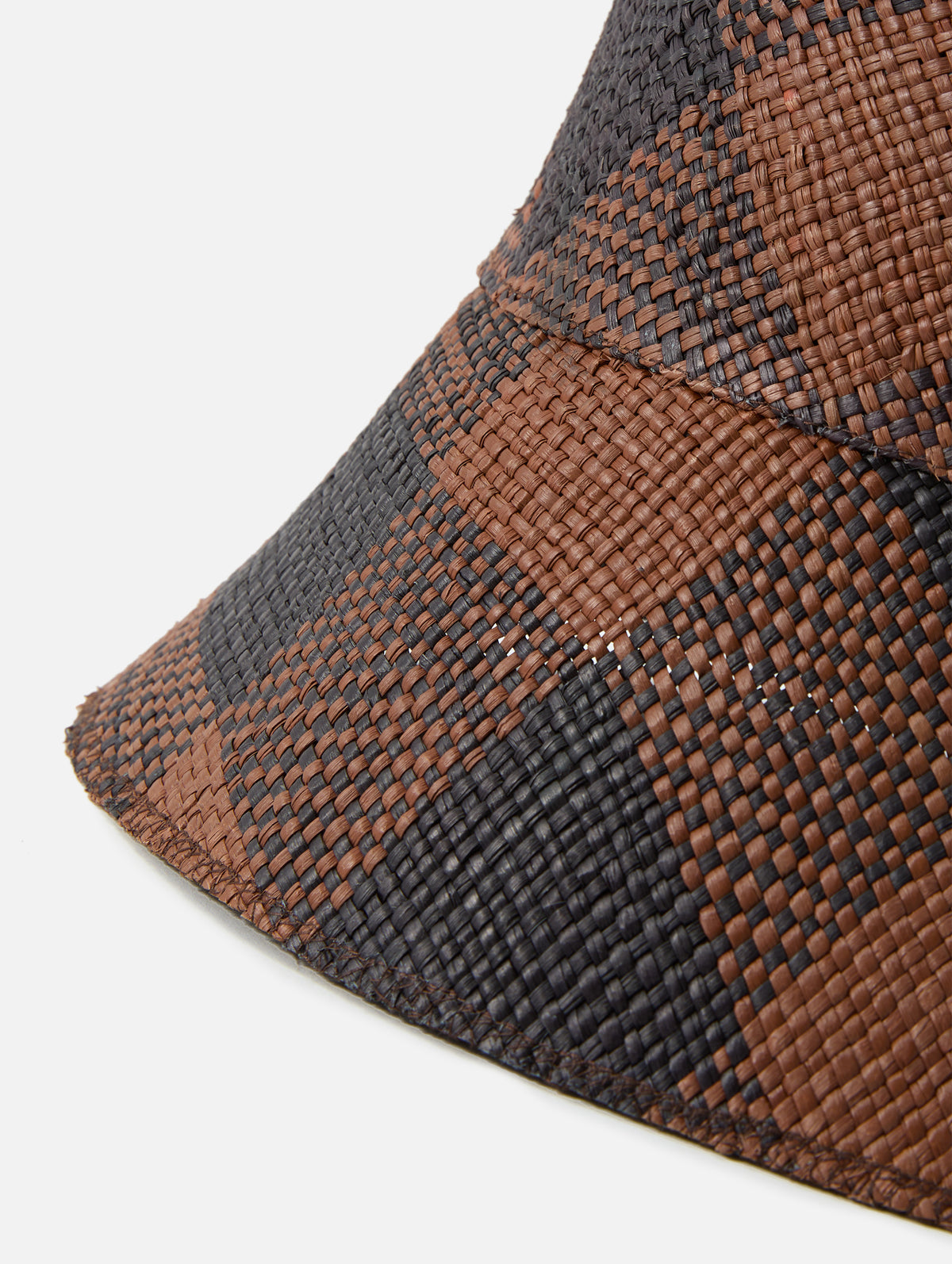 Heaven and Earth Hat,JOHANNA ORTIZ,ICONIC BLACK/WOOD,Image 2