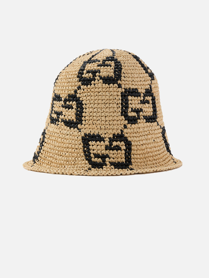 GG Straw Bucket Hat