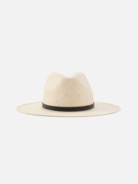 Lyra Packable Fedora,JANESSA LEONE,NATURAL,Image 1