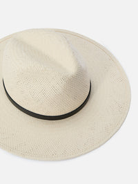 Lyra Packable Fedora,JANESSA LEONE,NATURAL,Image 2