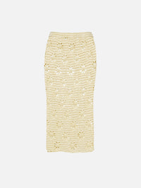 Floral Crochet Skirt,CALLE DEL MAR,JASMINE,Image 1