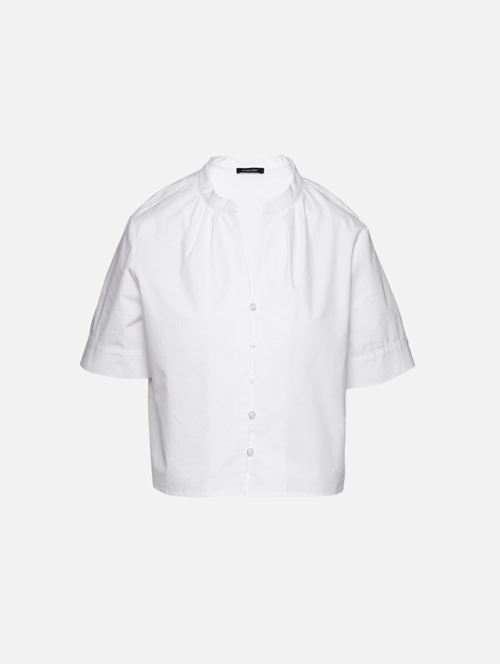 Cara Short Sleeve Top,ELYSEWALKER LABEL,WHITE,Image 1