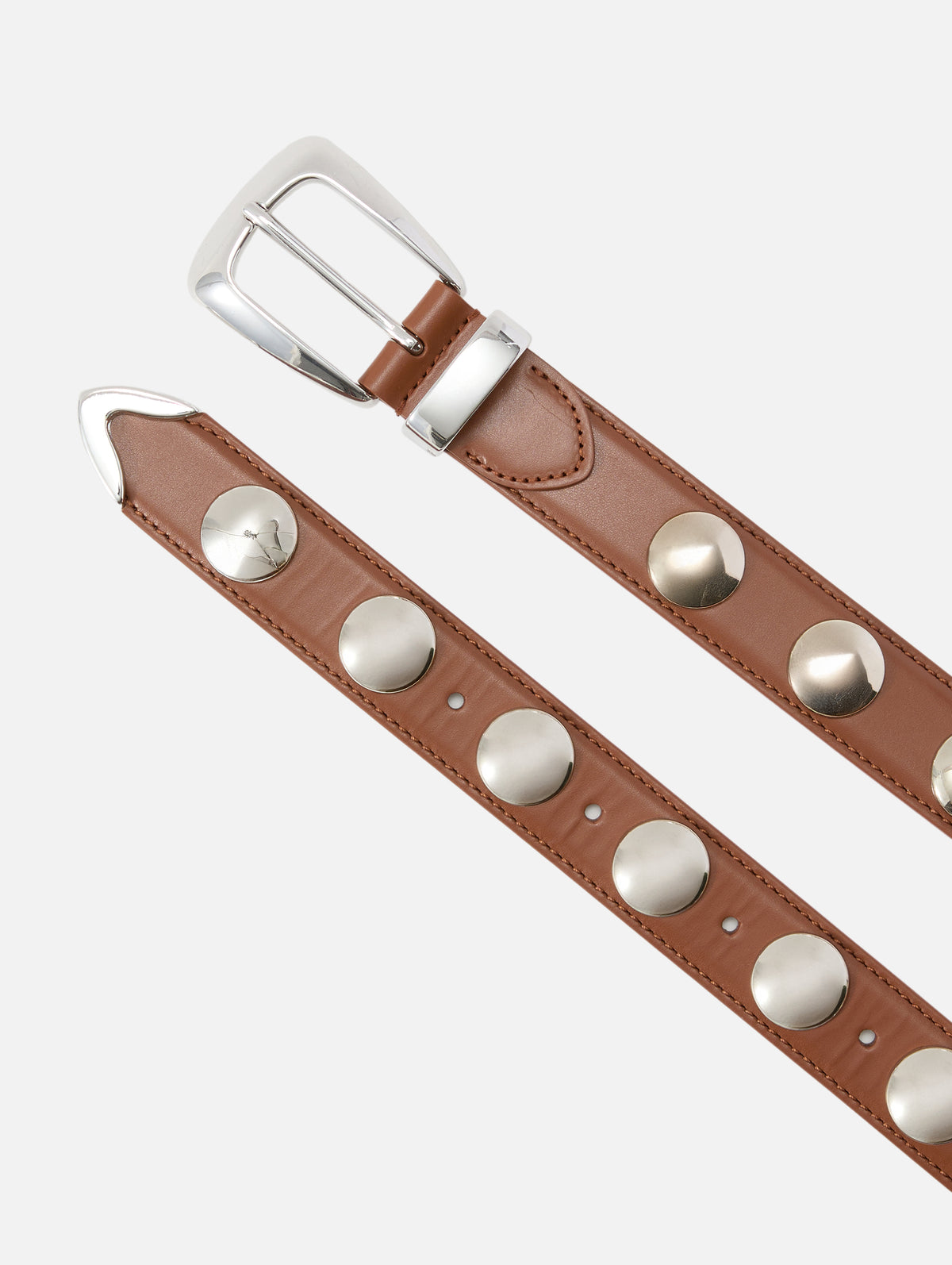 Benny Belt,KHAITE,DARK TAN,Image 2