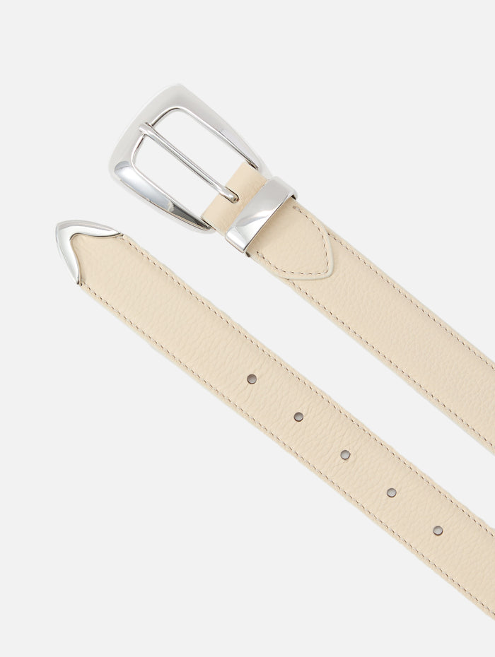Benny Belt,KHAITE,DARK IVORY,Image 1