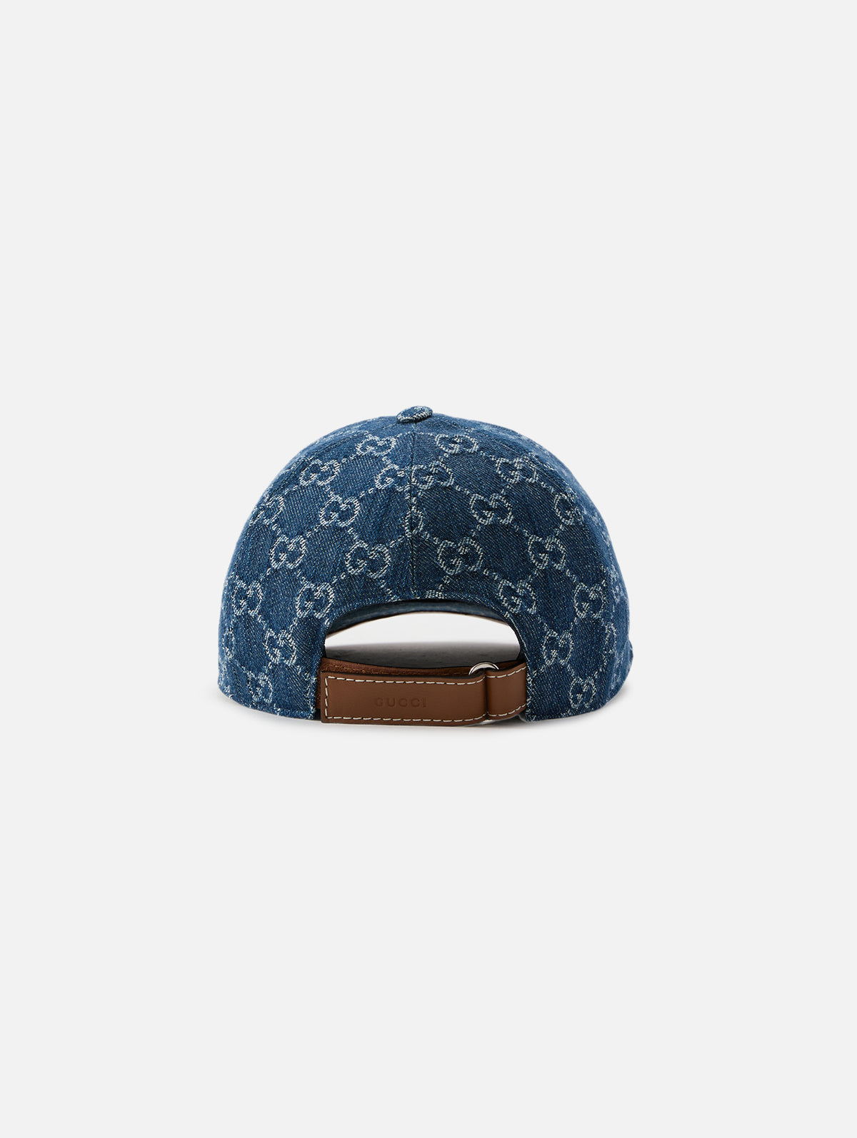Denim Baseball Cap,GUCCI,DENIM,Image 3