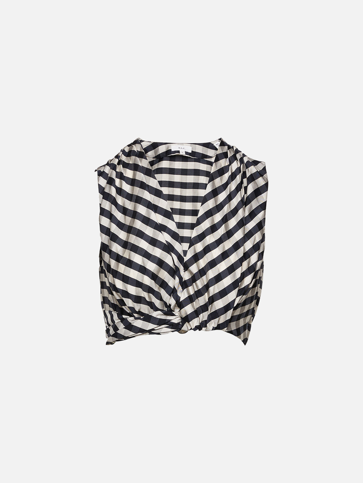 Brooklyn Top,A.L.C.,BLACK/TAN,Image 1