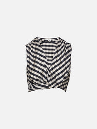Brooklyn Top,A.L.C.,BLACK/TAN,Image 1