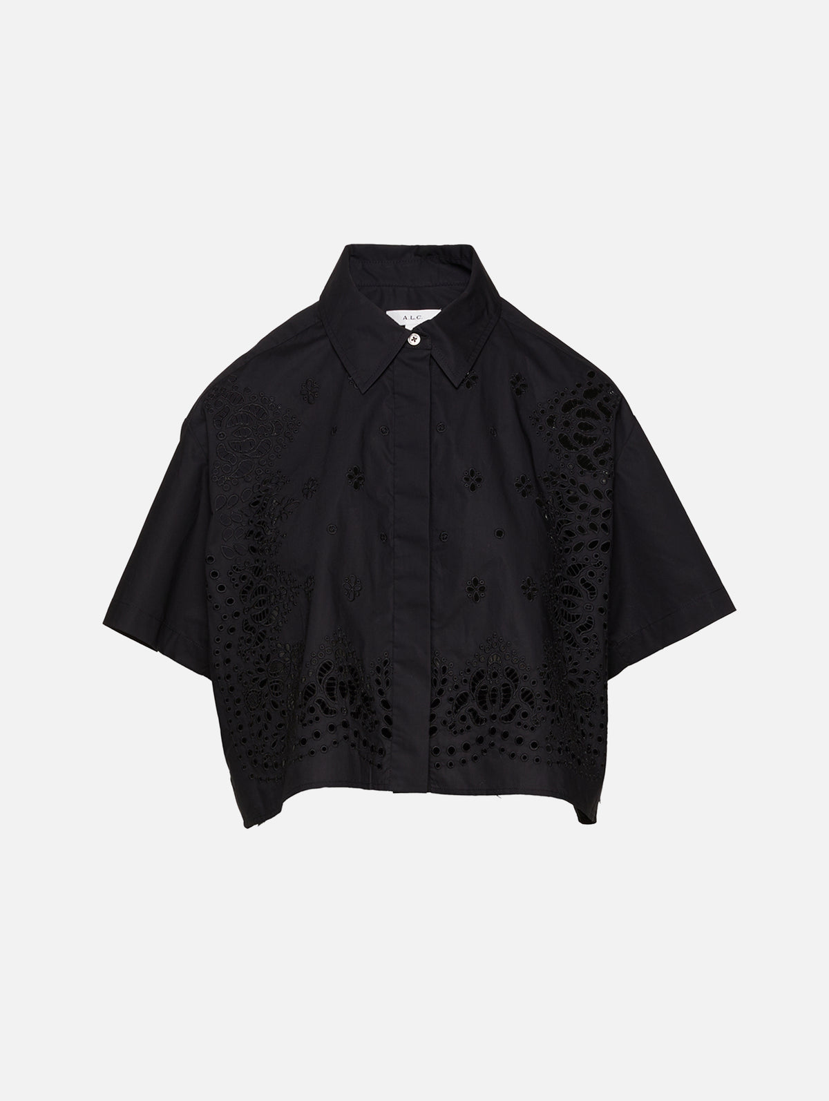 Jade Top,A.L.C.,BLACK,Image 1