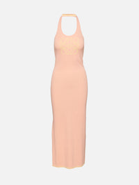 Tank Dress,LOEWE,PINK/YELLOW,Image 1