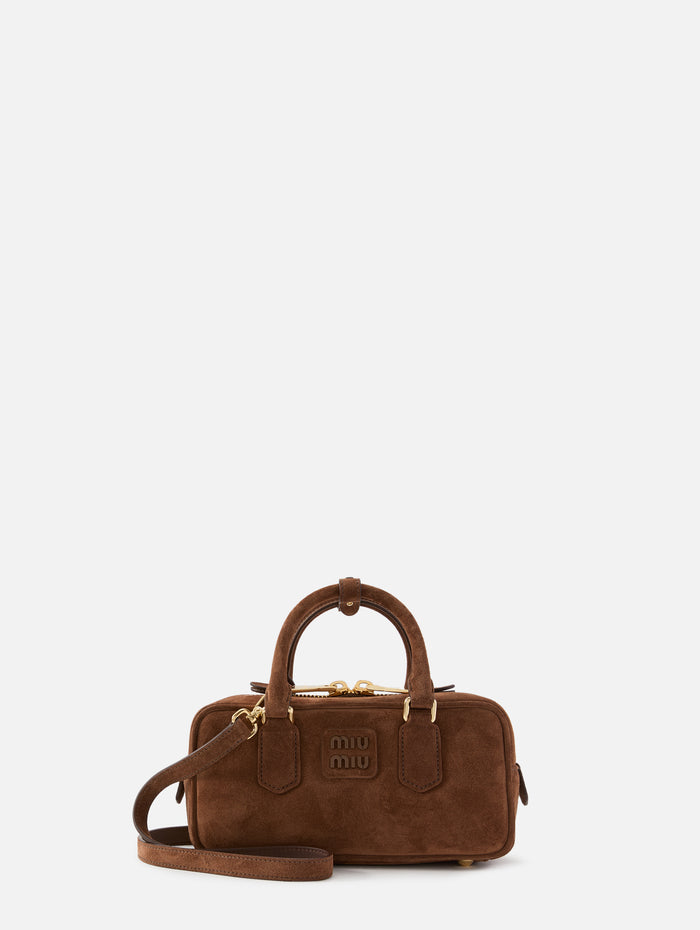 Mini Arcadie Bag,MIU MIU,COCOA BROWN,Image 1