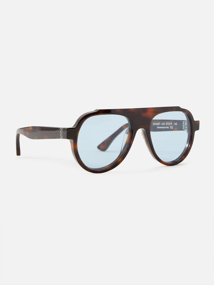 Dynasty Aviator Sunglasses,THIERRY LASRY,BLUE TORTOISE,Image 1