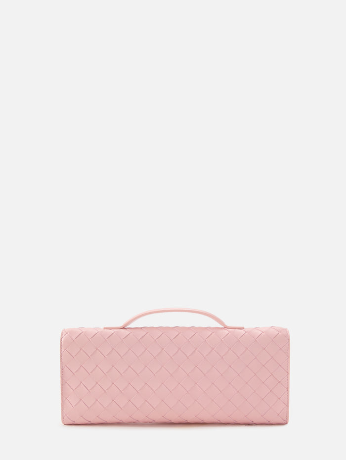 Andiamo Clutch,BOTTEGA VENETA,ROSE MUSE,Image 1