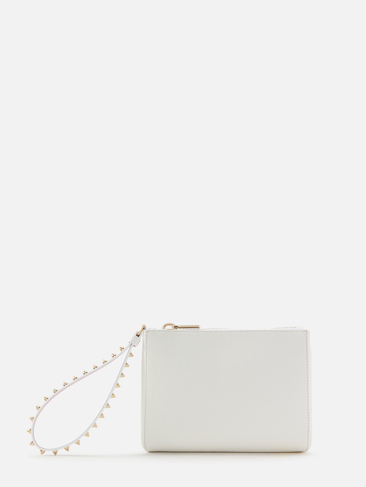 Cabata Soft Pouch,CHRISTIAN LOUBOUTIN,BIANCO/GOLD,Image 1