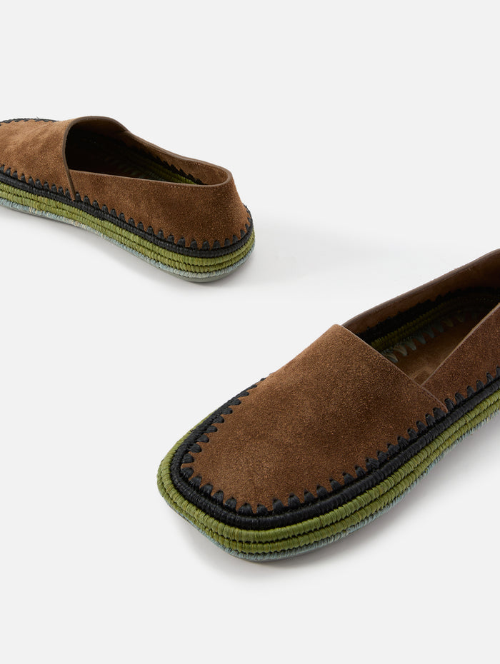 Rio Slipper,LOEWE,BROWN,Image 1