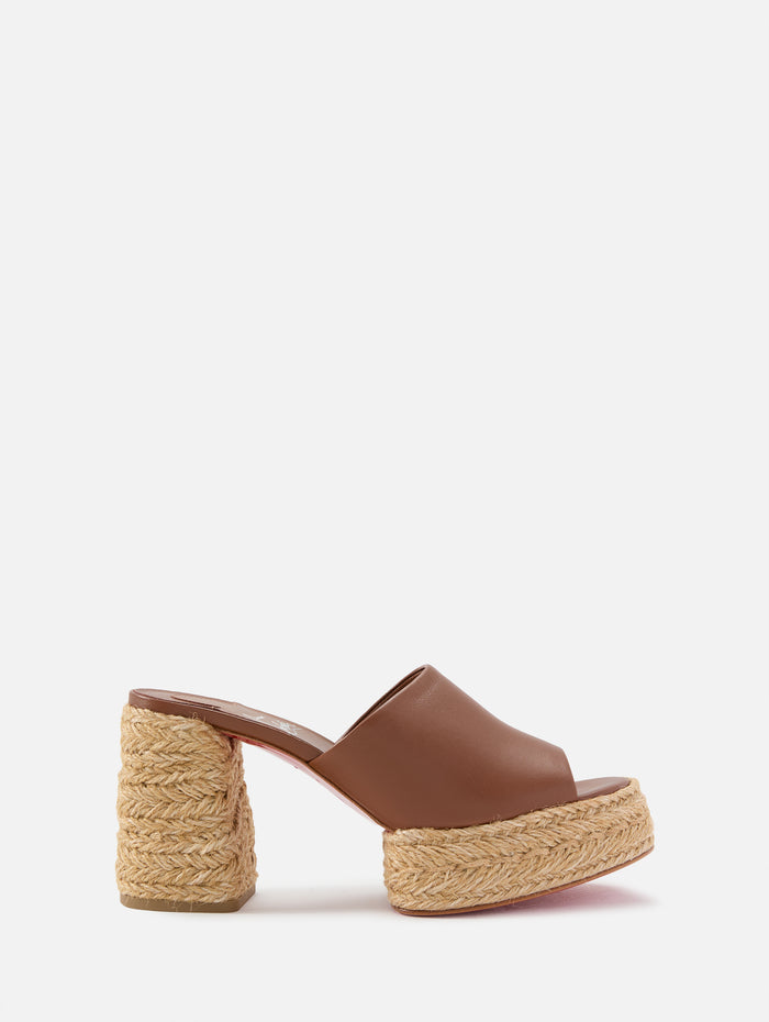 Calakala Mule 85mm,CHRISTIAN LOUBOUTIN,LIN CUOIO,Image 1