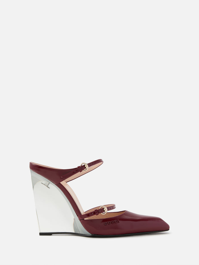 Christy Heel,GUCCI,ROSSO ANCORA,Image 1
