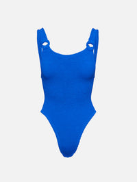Domino Swimsuit,HUNZA G,ROYAL BLUE,Image 1