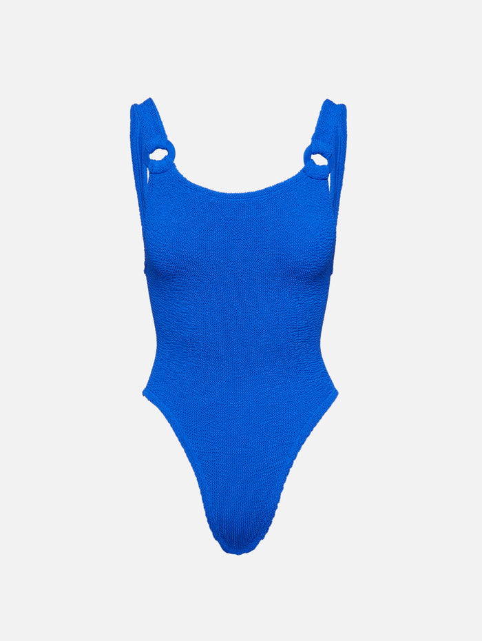 Domino Swimsuit,HUNZA G,ROYAL BLUE,Image 1