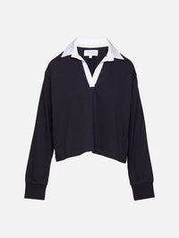 Benji Rugby Top,LA LIGNE,MIDNIGHT WHITE,Image 1
