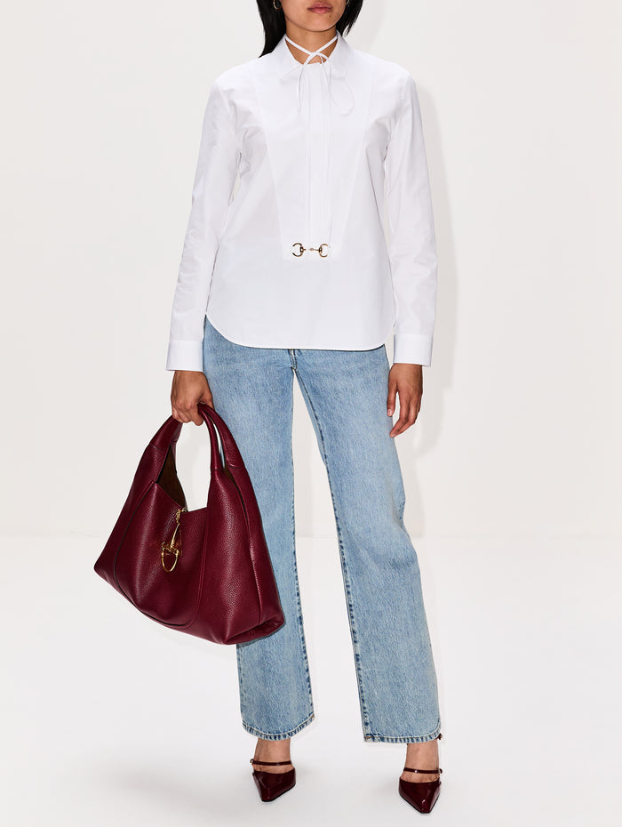 Softbit Hobo Bag,GUCCI,ROSSO ANCORA,Image 1