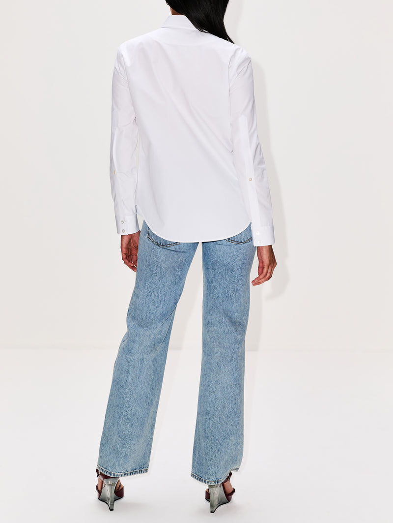 Horsebit Poplin Shirt