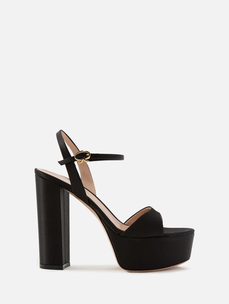 Crepe Satin Platform