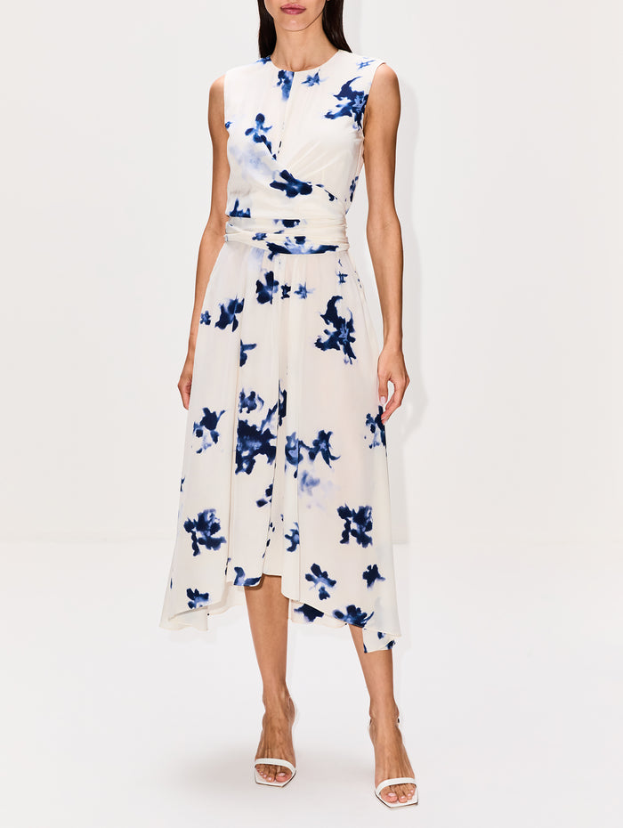Penny Dress,ALTUZARRA,BERRY BLUE FLOWERS,Image 1