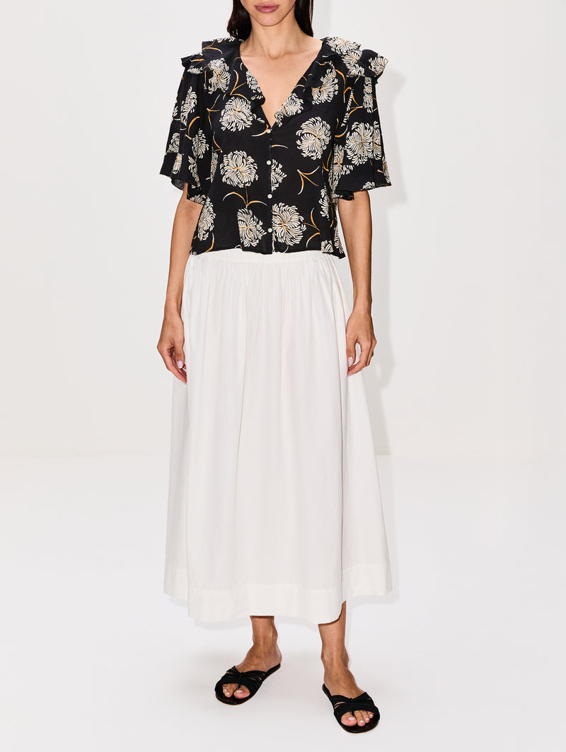 BLACK DANCING FLORAL