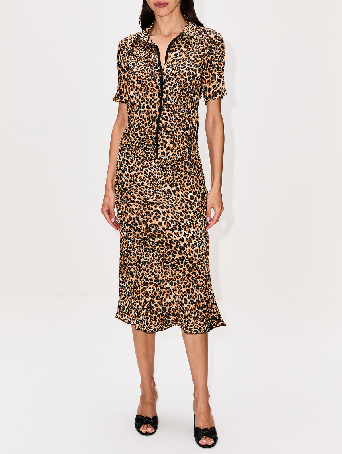 Clare Blouse,NANUSHKA,OCELOT,Image 2