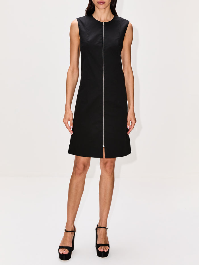 Brooke Dress,PARTOW,BLACK,Image 1