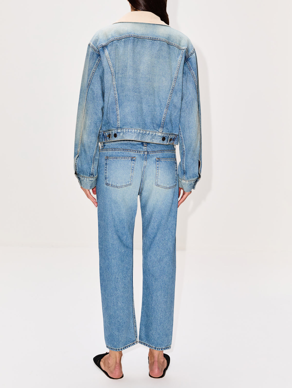 Joras Jacket,THE ROW,LIGHT INDIGO,Image 3
